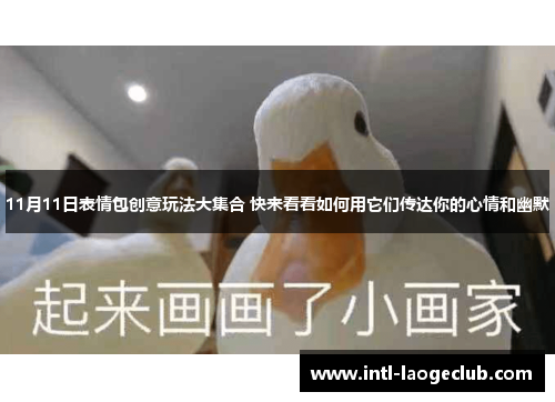 11月11日表情包创意玩法大集合 快来看看如何用它们传达你的心情和幽默