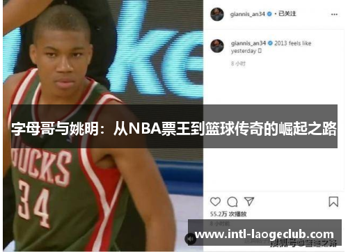 字母哥与姚明：从NBA票王到篮球传奇的崛起之路